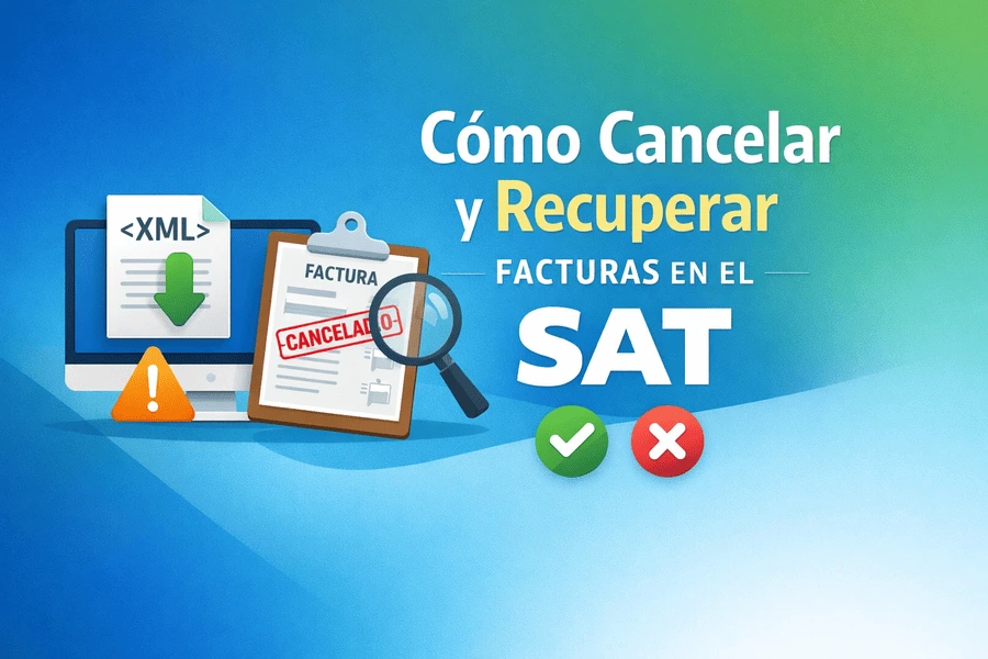 Cancelar y Recuperar Facturas SAT