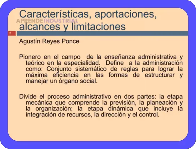 Administración Moderna Reyes Ponce: PDF Proceso Administrativo
