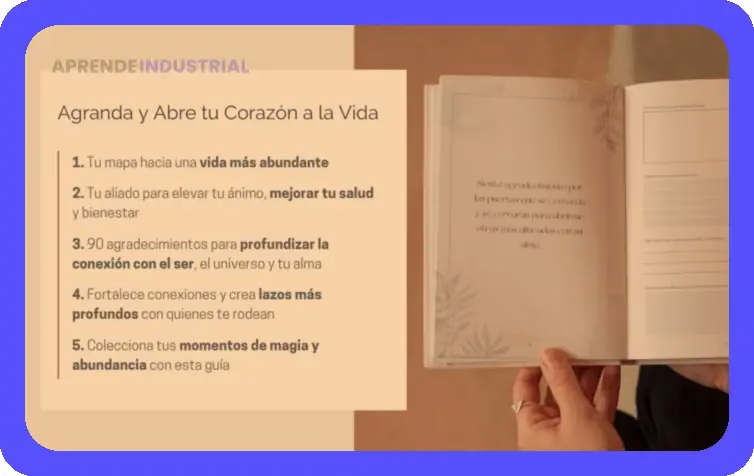 Agradecimiento con la vida: Cultiva tu presente y bienestar.