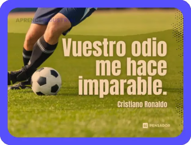 Frases futboleras: Inspiración y lecciones para emprendedores