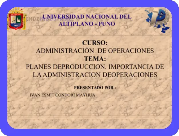 Krajewski: Descarga PDF Administración de Operaciones Clave